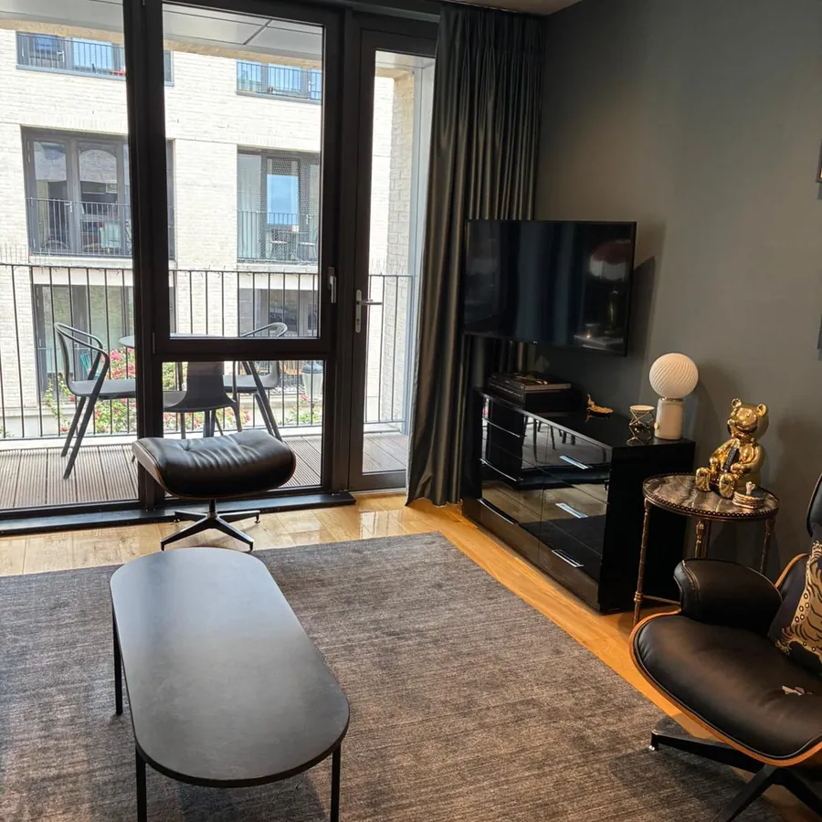Living room after a regular clean